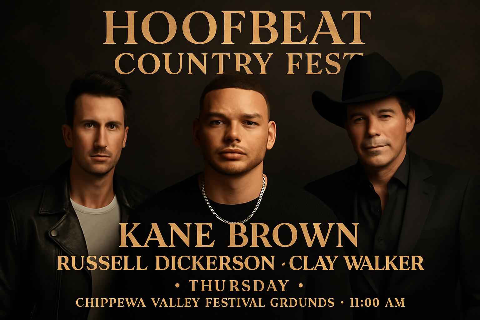 hoofbeat-country-fest-kane-brown-russell-dickerson-clay-walker-thursday-chippewa-valley-festival-grounds