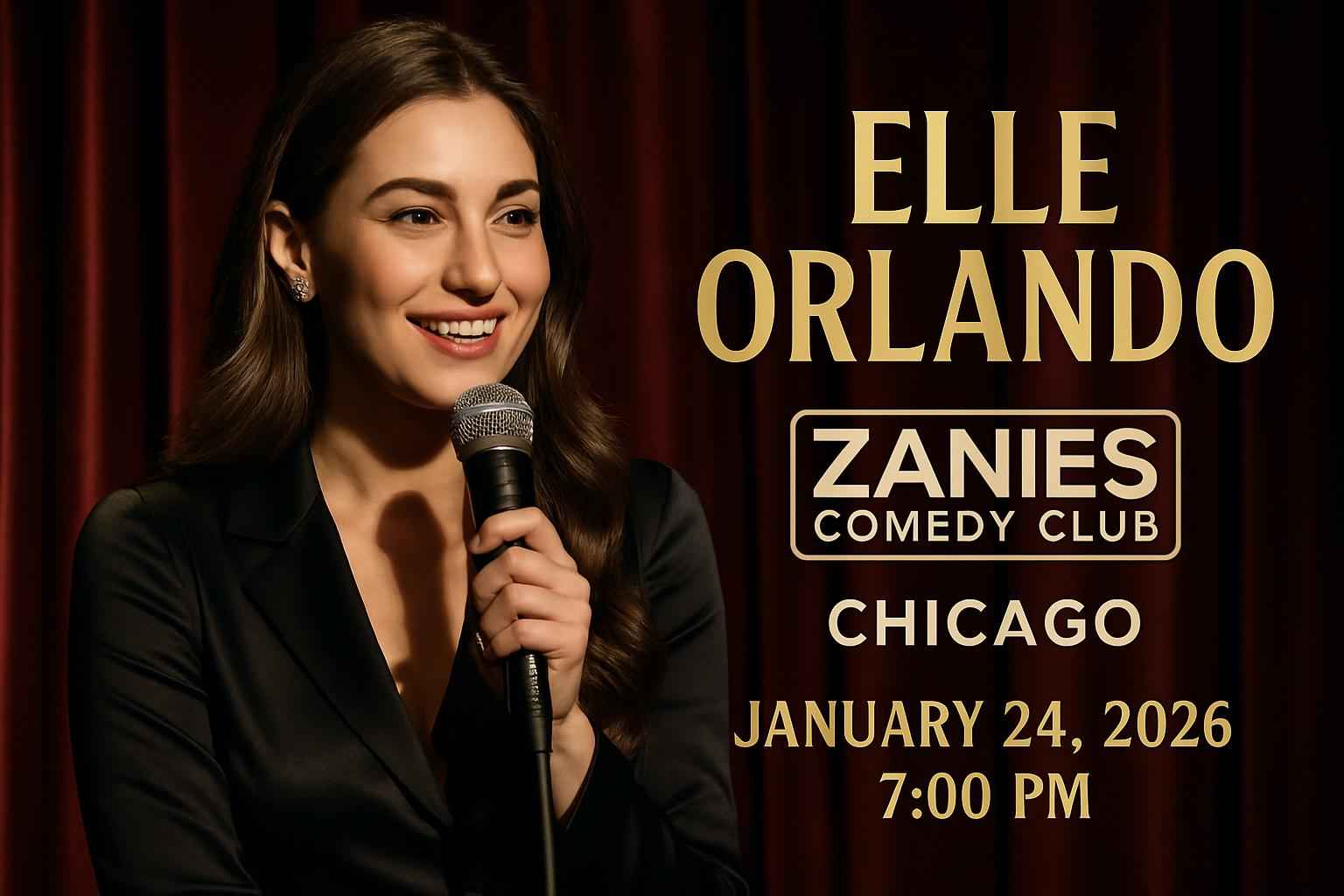 elle-orlando-zanies-comedy-club-chicago