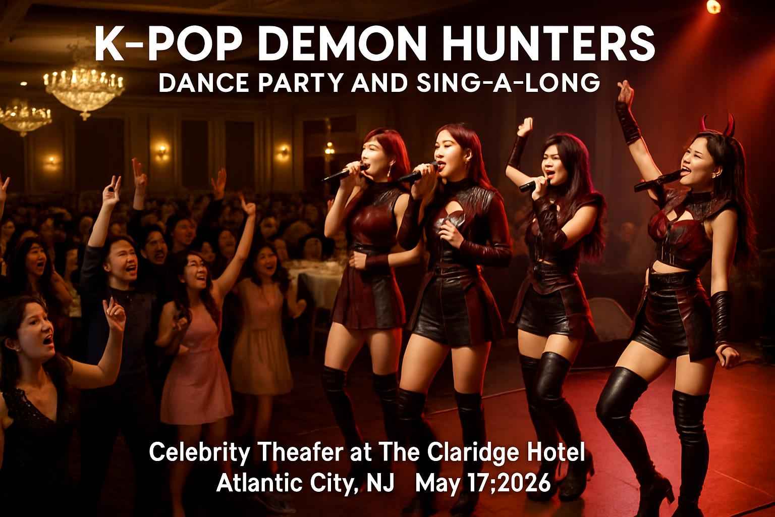 k-pop-demon-hunters-dance-party-and-sing-a-long-celebrity-theater-at-the-claridge-hotel