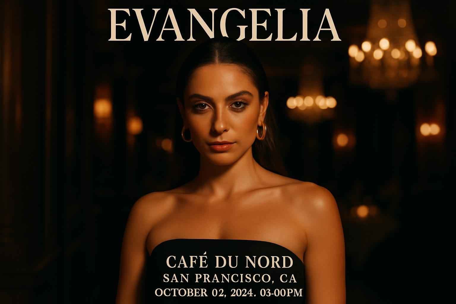 Evangelia at Cafe Du Nord in San Francisco, CA