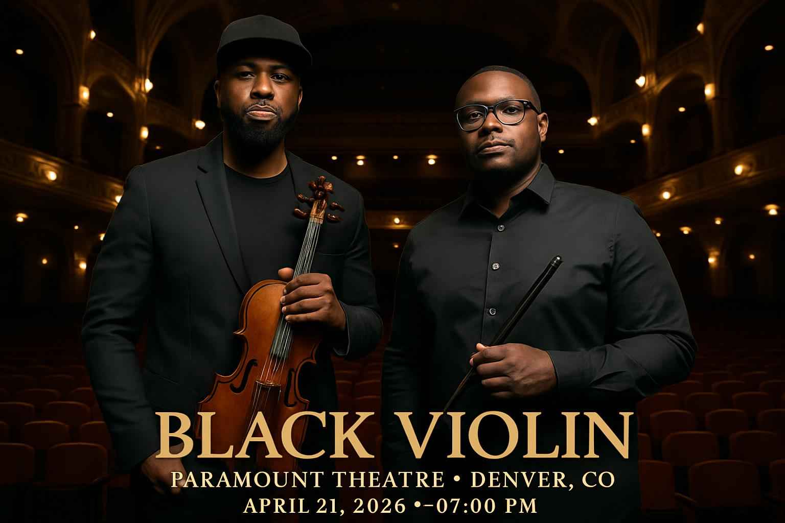 black-violin-paramount-theatre-denver