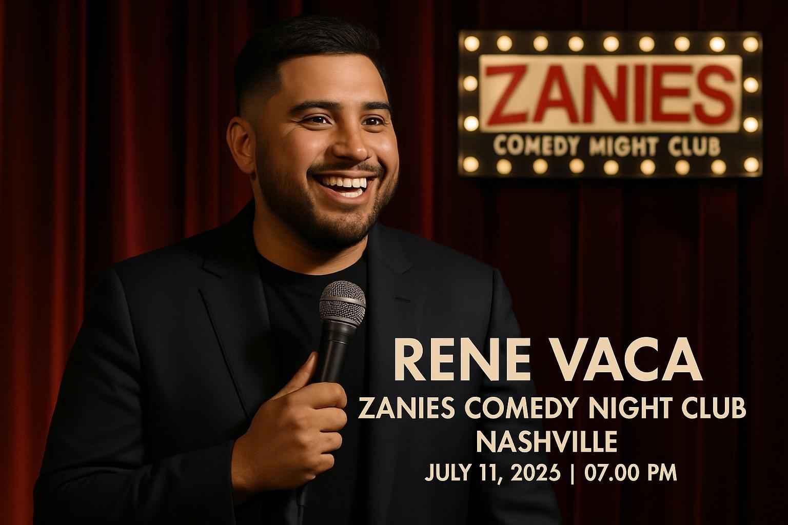 rene-vaca-zanies-comedy-night-club-nashville