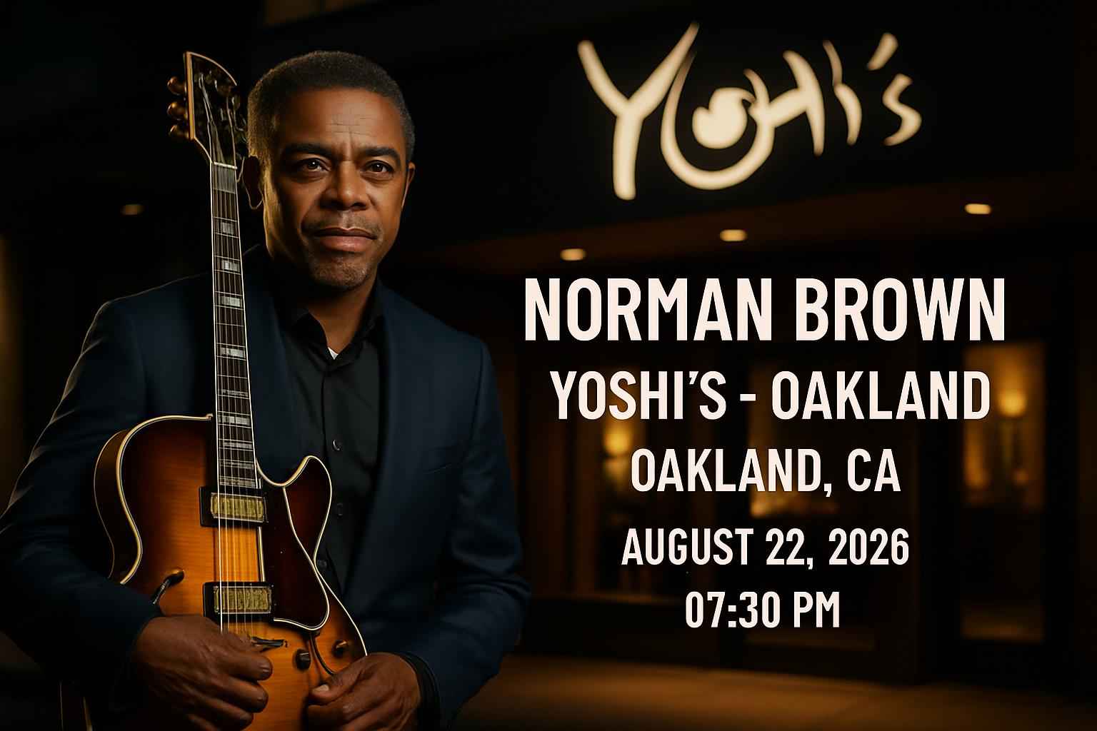 norman-brown-yoshi-s-oakland