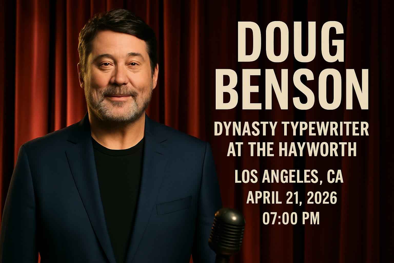 doug-benson-dynasty-typewriter-at-the-hayworth
