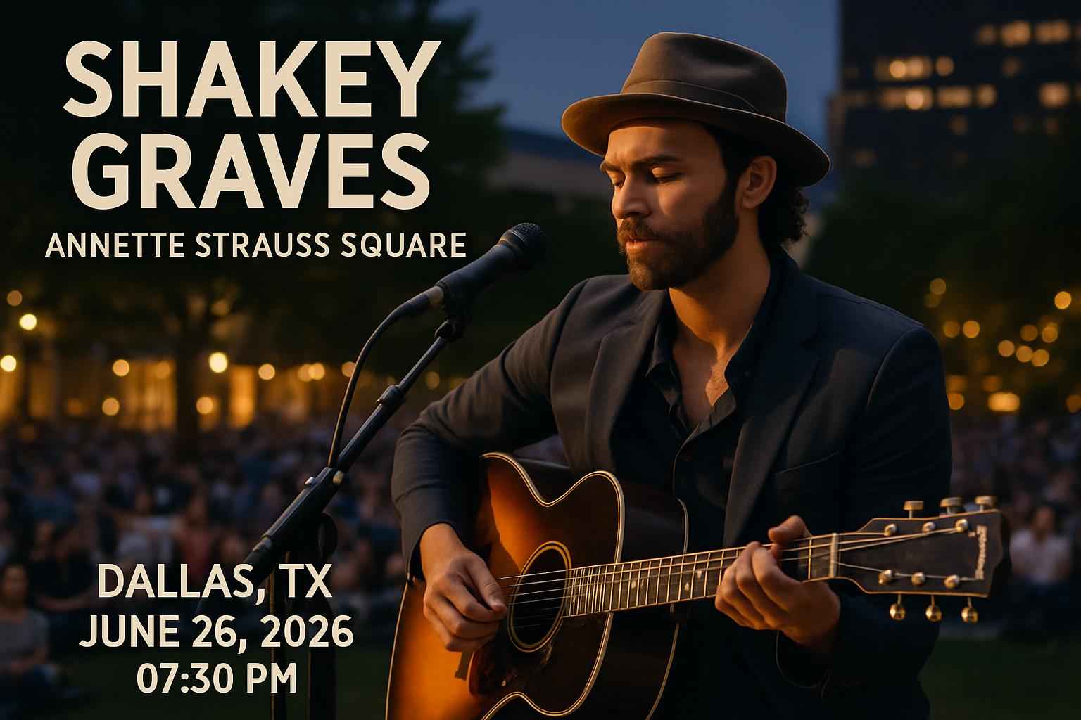shakey-graves-annette-strauss-square