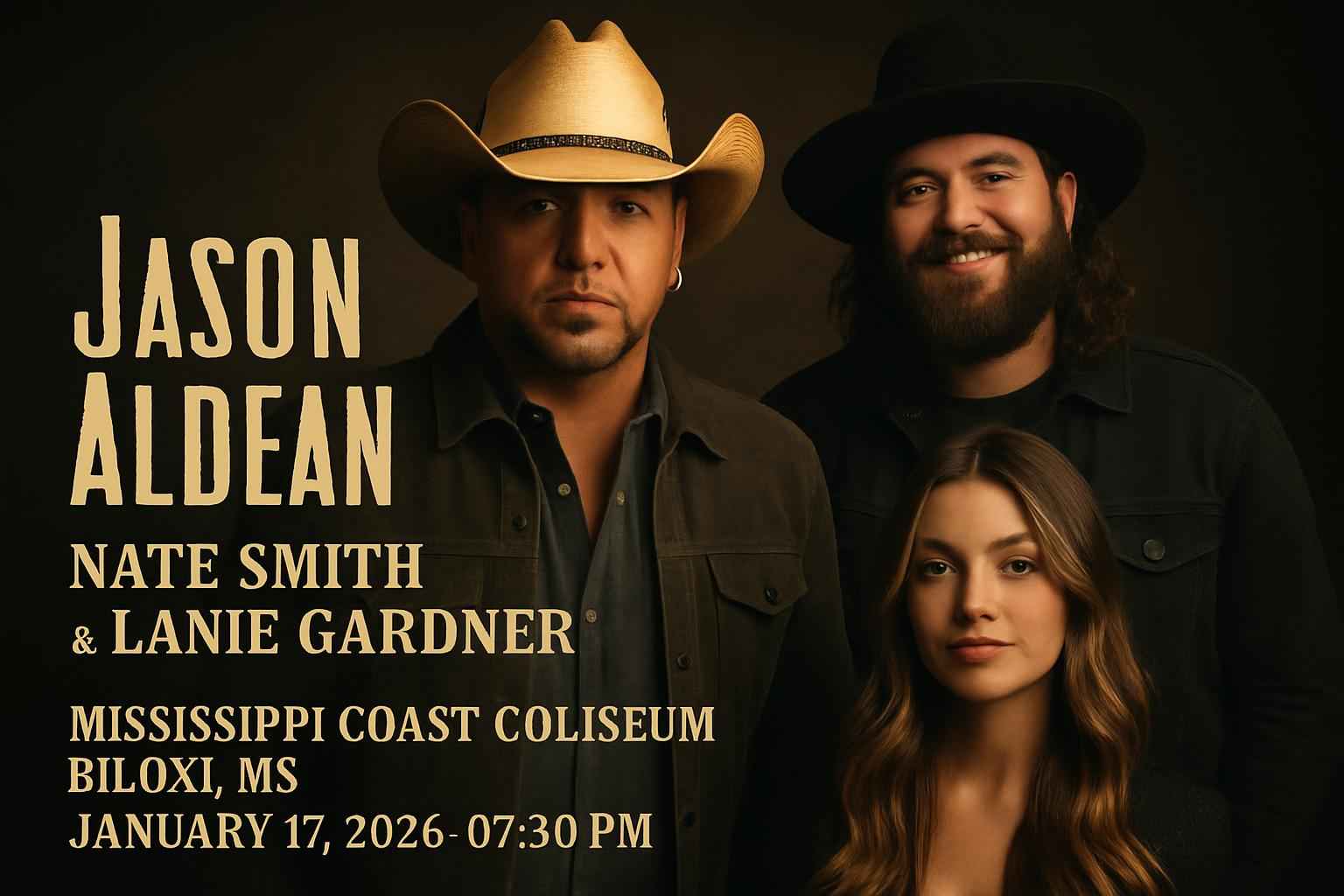 jason-aldean-nate-smith-lanie-gardner-mississippi-coast-coliseum