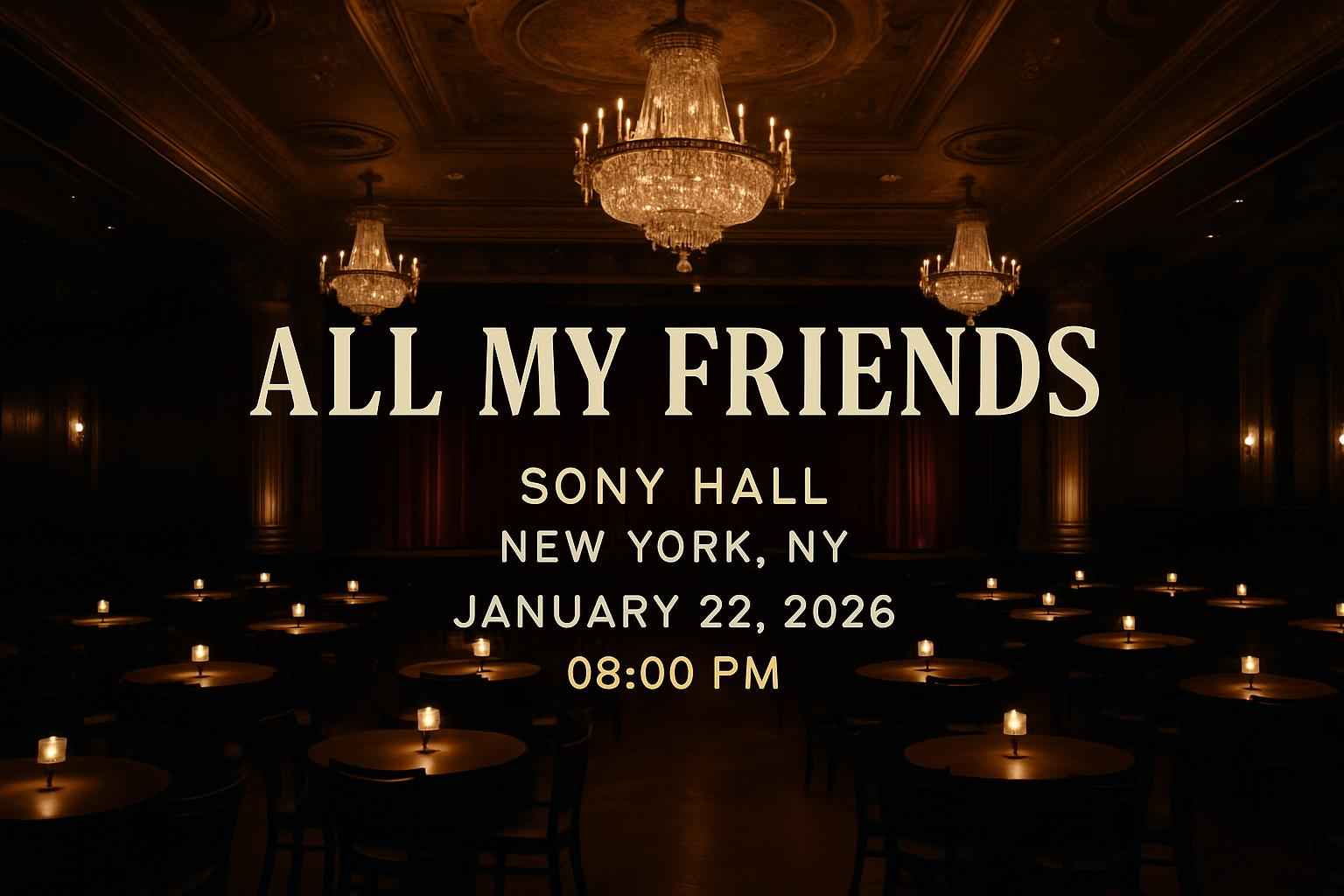 all-my-friends-sony-hall